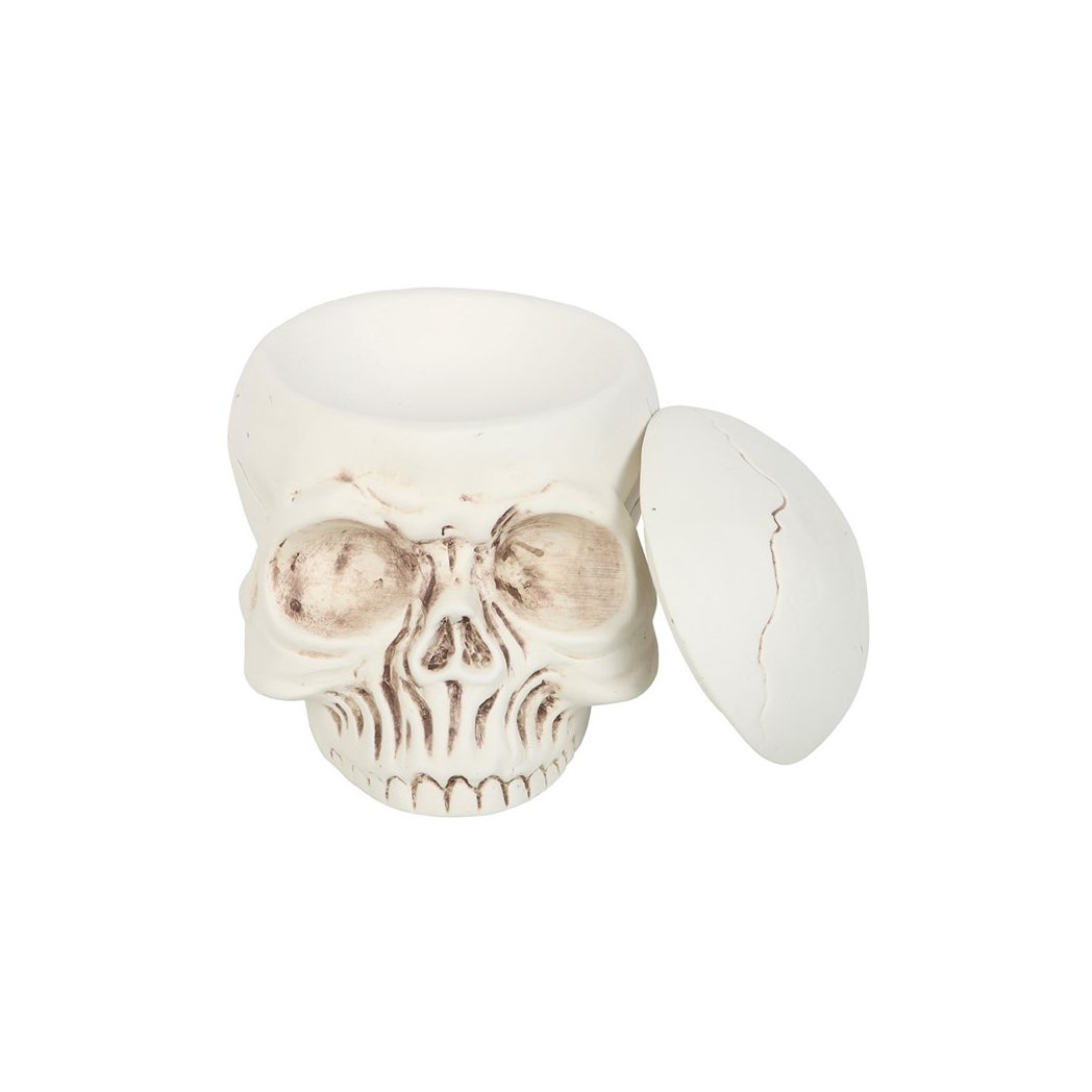 Weathered Skull Oil Burner and Wax Warmer