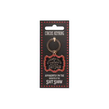 Circus Ringmaster Keyring