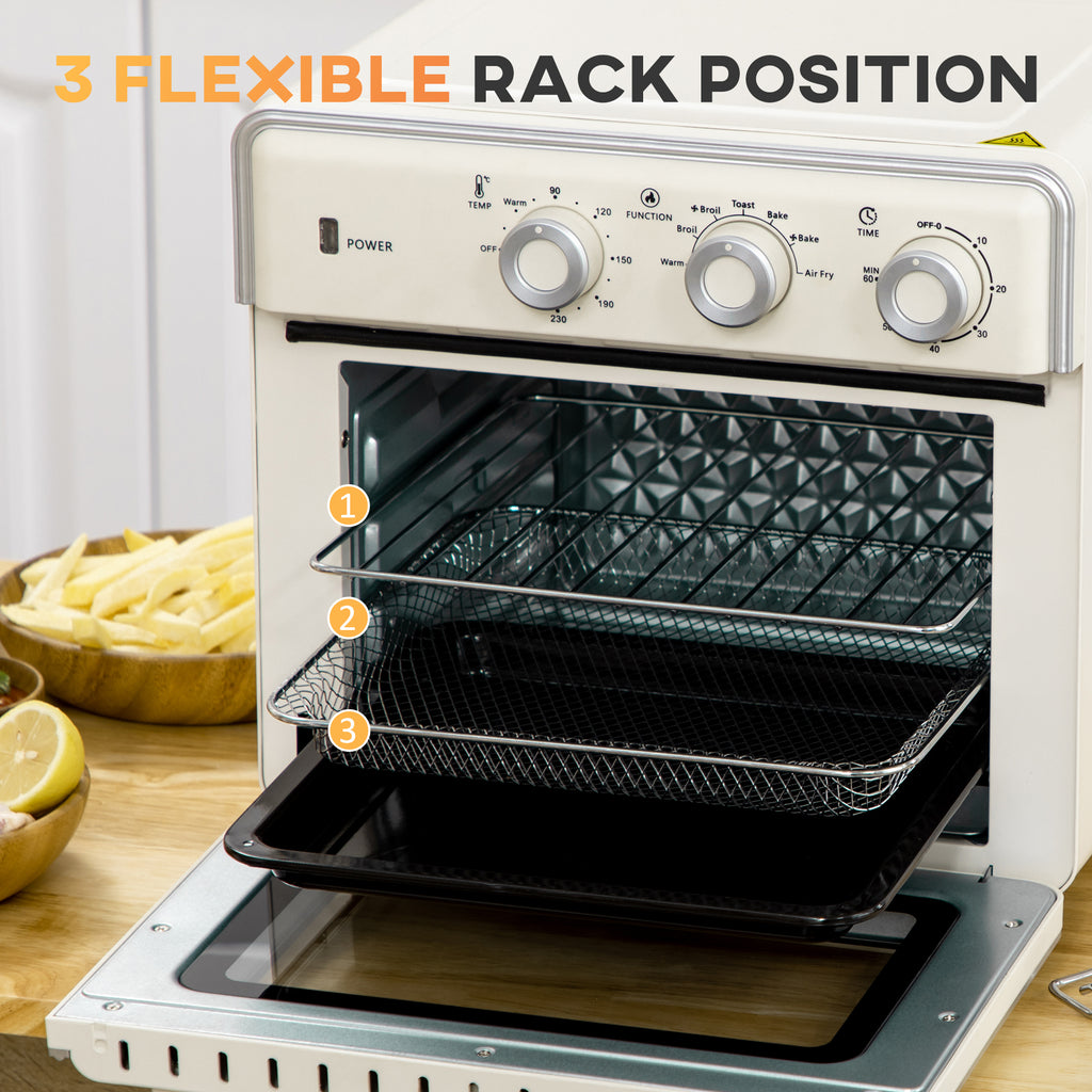 20L 90-230? Mini Electric Oven - Cream