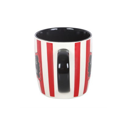 Red Striped Ringmaster Mug