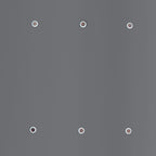 Outsunny 3 x 2.5m Patio Metal Gazebo Door Window Awning Wall Mount Metal Outdoor Shelter Charcoal Grey