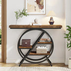 Geometric 4-Tier Hall/Console Table - 100 cm