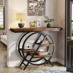 Geometric 4-Tier Hall/Console Table - 100 cm