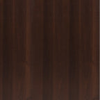 Ingrid Tall Glazed 1 Door 2 Drawer Narrow Cabinet in Dark Mahogany Melamine