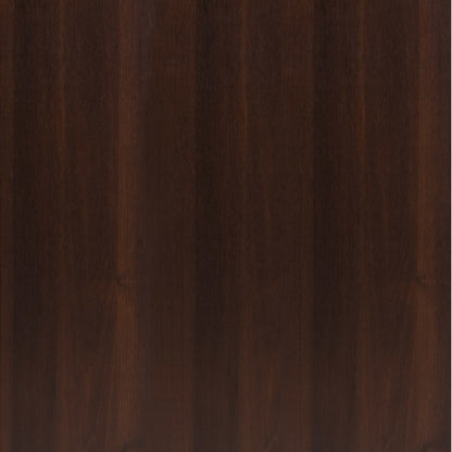 Ingrid Tall 1 Door 2 Drawer Narrow Cabinet in Dark Mahogany Melamine
