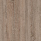 Claudia Bedroom 4 Drawer Chest in White with a Truffle Oak Trim