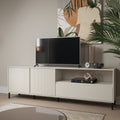 Avery TV Cabinet 2 Door 1 Drawer in Cashmere