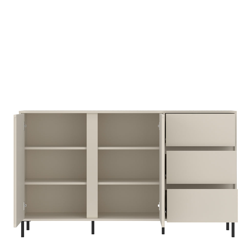 Avery Sideboard 2 Door 3 Drawer in Cashmere