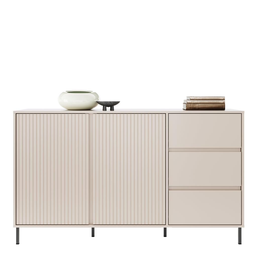 Avery Sideboard 2 Door 3 Drawer in Cashmere