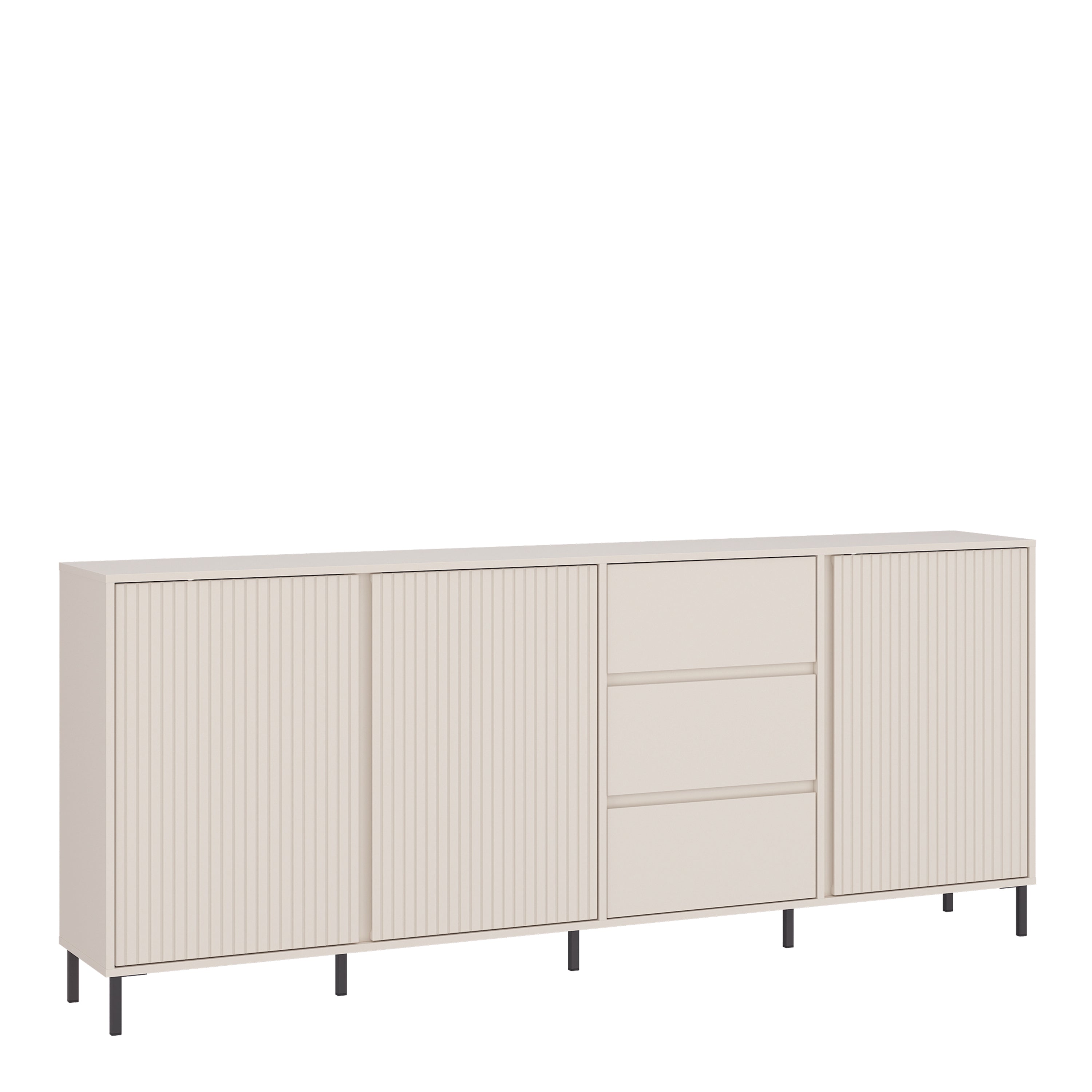 Avery Sideboard 3 Door 3 Drawer in Cashmere