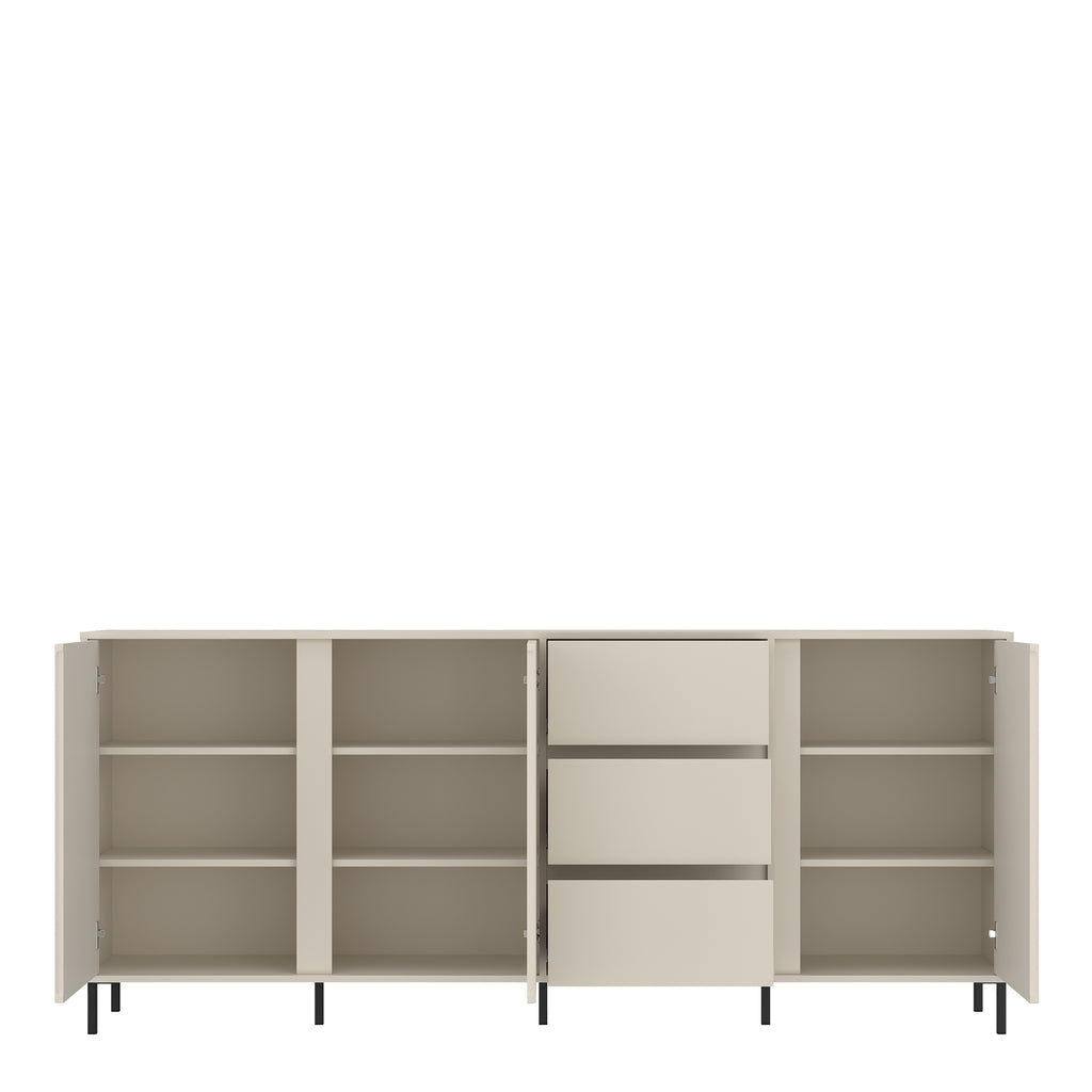 Avery Sideboard 3 Door 3 Drawer in Cashmere
