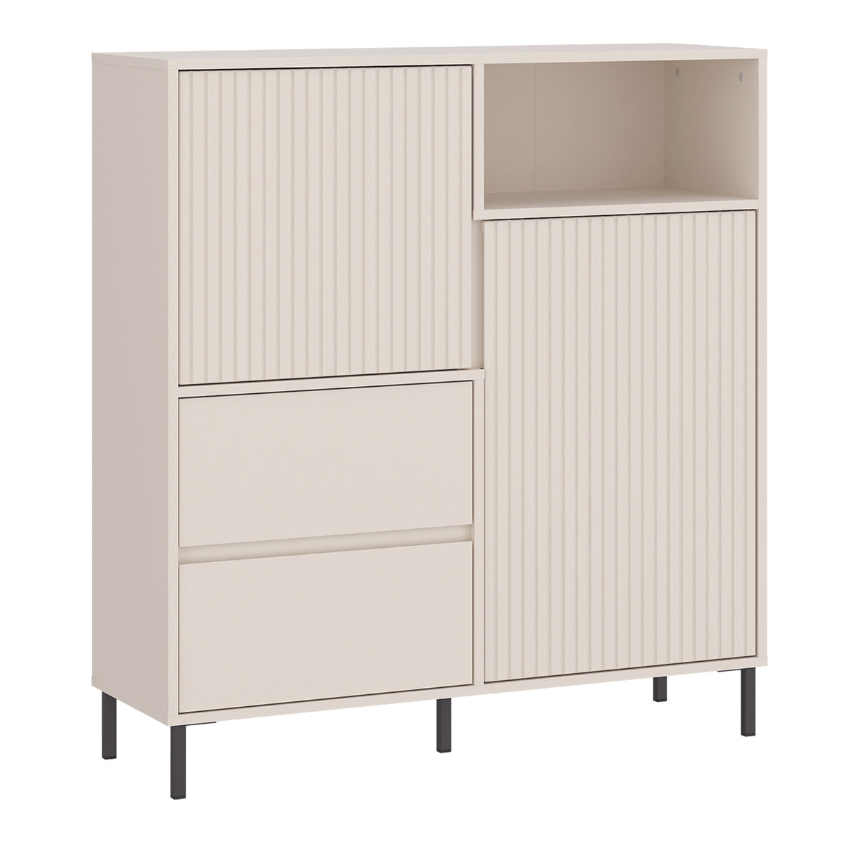 Avery Sideboard 2 Door 2 Drawer in Cashmere