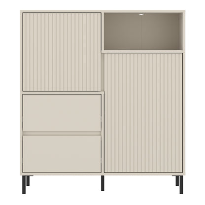 Avery Sideboard 2 Door 2 Drawer in Cashmere