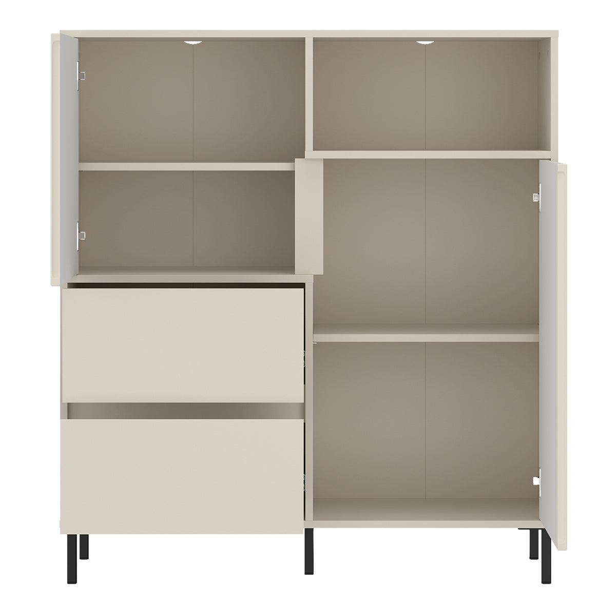 Avery Sideboard 2 Door 2 Drawer in Cashmere