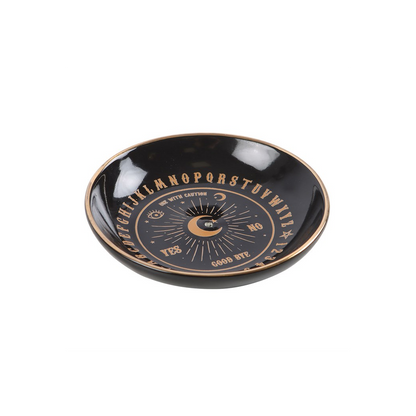 Black Talking Board Incense Holder