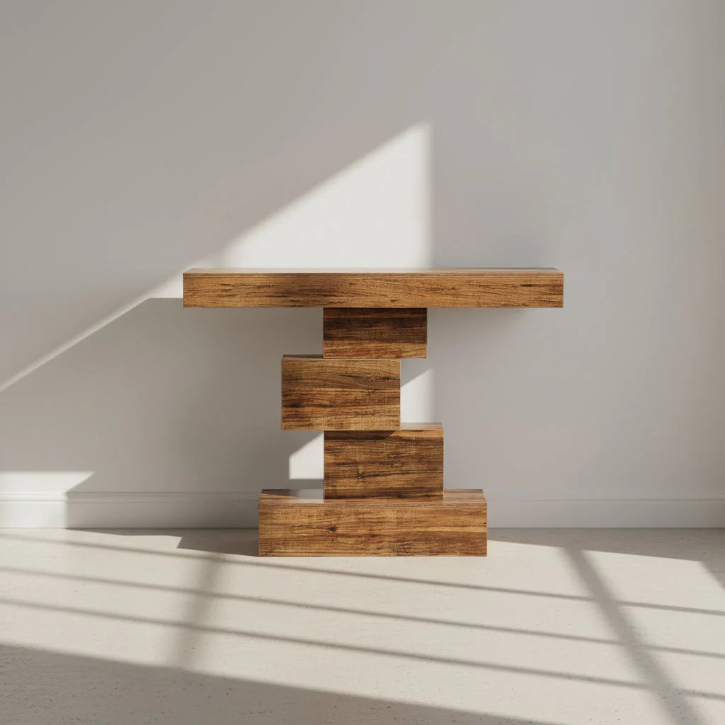Geometric Hall/ Console Table - 107cm