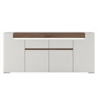 Tanisha Wide 4 Door 2 Drawer Sideboard (inc. Plexi Lighting)