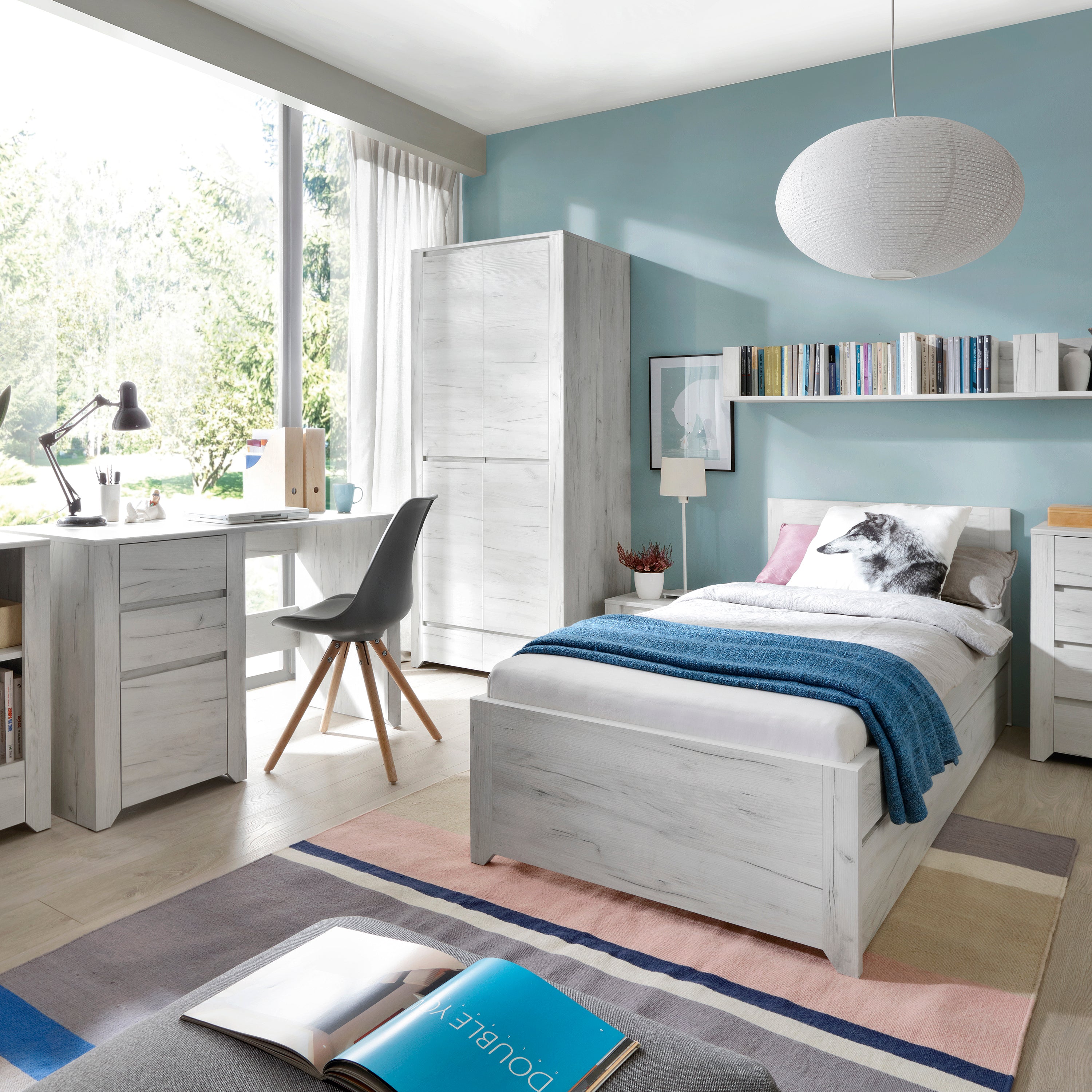 Annaliese Single Bed with Underbed Drawer (Inc Slats)
