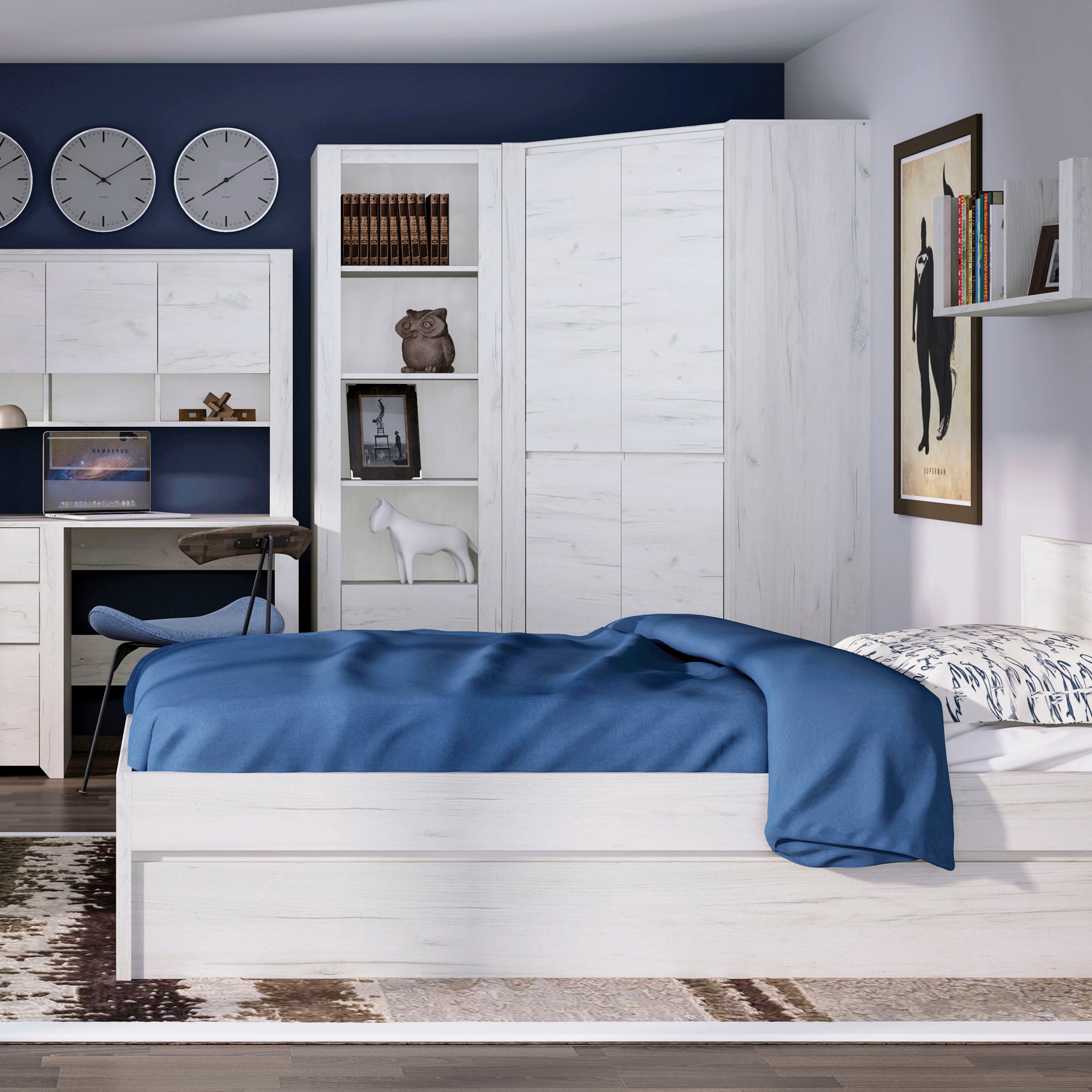 Annaliese Single Bed with Underbed Drawer (Inc Slats)