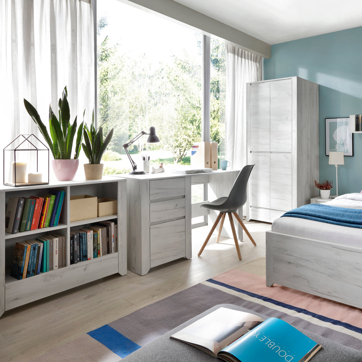 Annaliese 3 Drawer Dressing Table/ Desk