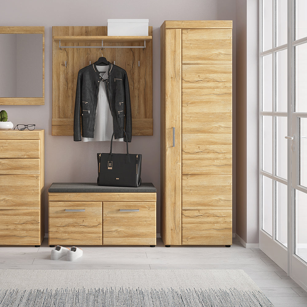 Chester Tall Cupboard (RH) in Grandson Oak