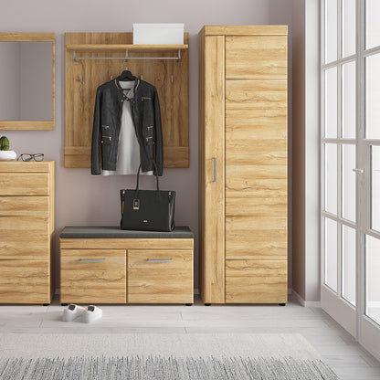 Chester Tall Cupboard (RH) in Grandson Oak
