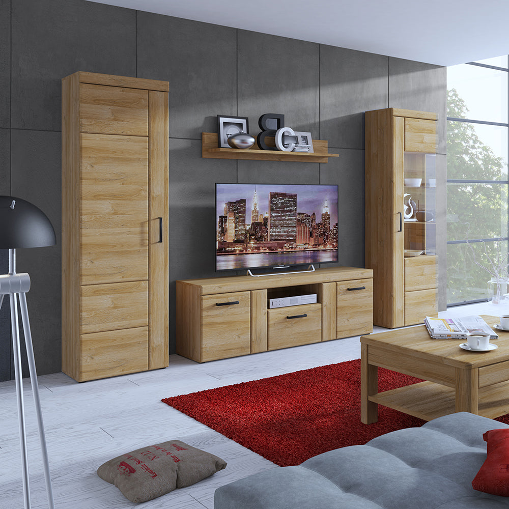 Chester Tall Cupboard (LH) in Grandson Oak
