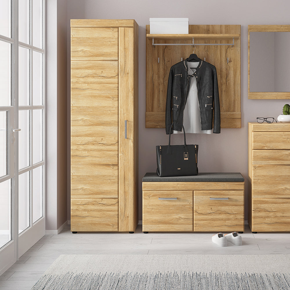 Chester Tall Cupboard (LH) in Grandson Oak