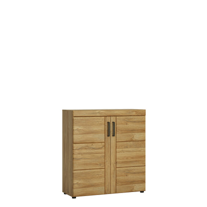 Chester 2 Door Shoe Cabinet in Grandson Oak