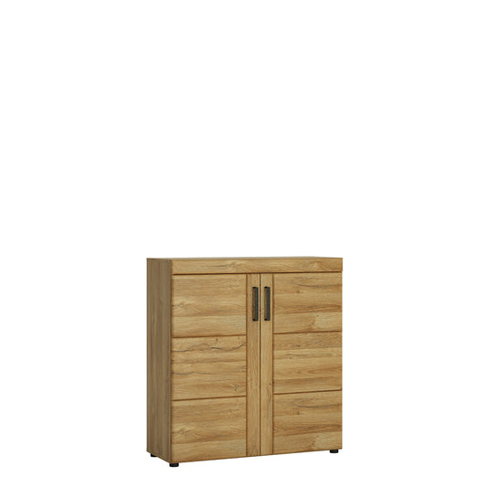 Chester 2 Door Shoe Cabinet in Grandson Oak