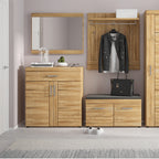 Chester 2 Door Shoe Cabinet in Grandson Oak