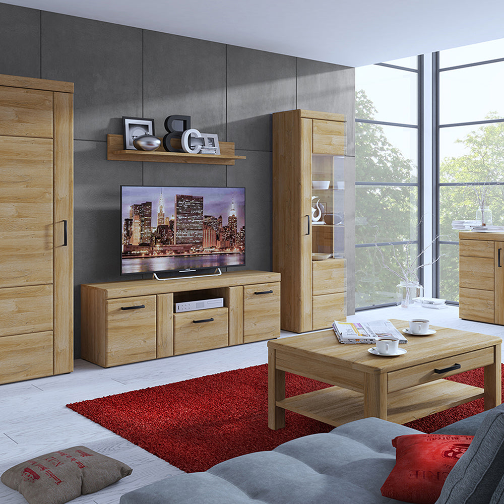Chester 2 Door Cabinet in Grandson Oak