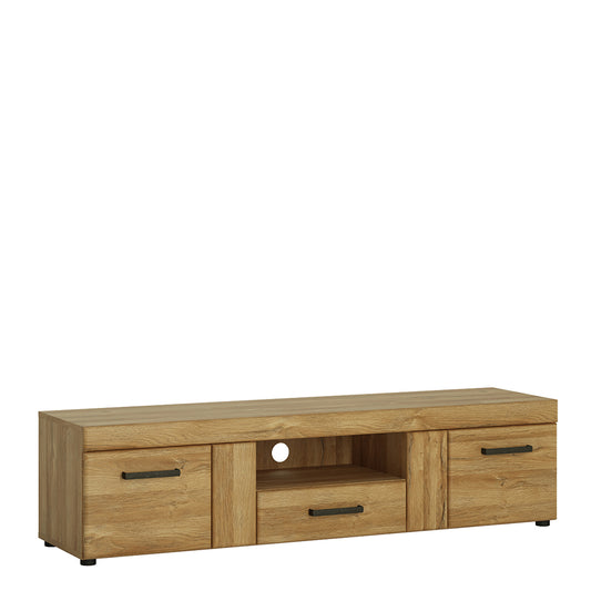 Chester 2 Door 1 Drawer Wide TV Cabinet in Grandson Oak