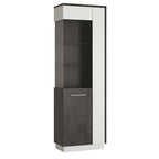 Zingaro Tall Glazed Display Cabinet (LH)