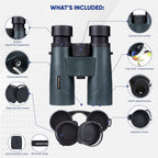 PRAKTICA Pioneer R 8x42mm Binoculars - Blue