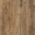 Raif 135cm Wide Wall Shelf in Chestnut and Matera Grey