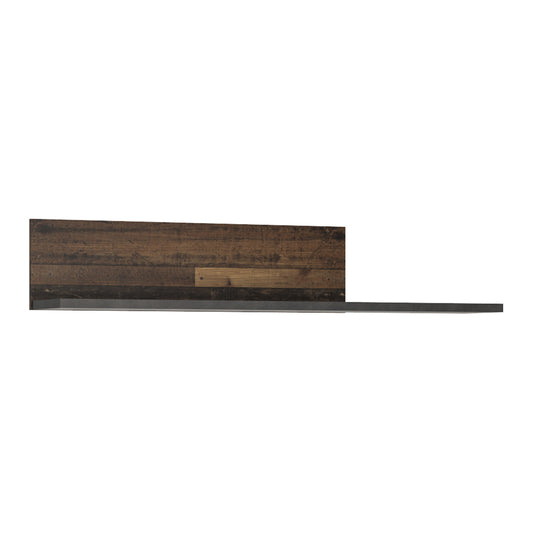 Brandon Shelf in Walnut and Dark Matera Grey