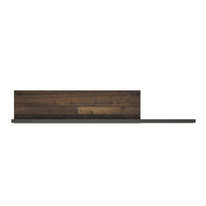 Brandon Shelf in Walnut and Dark Matera Grey