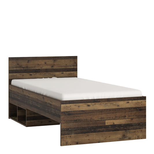 Brandon Single Bed 90cm in Walnut