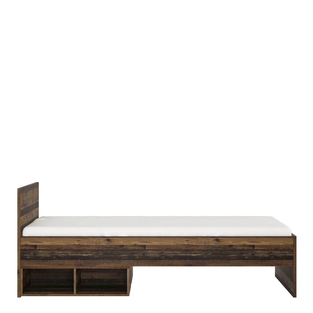 Brandon Single Bed 90cm in Walnut