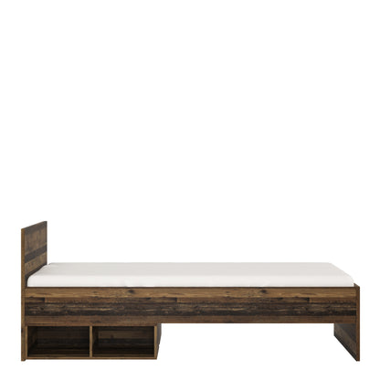 Brandon Single Bed 90cm in Walnut