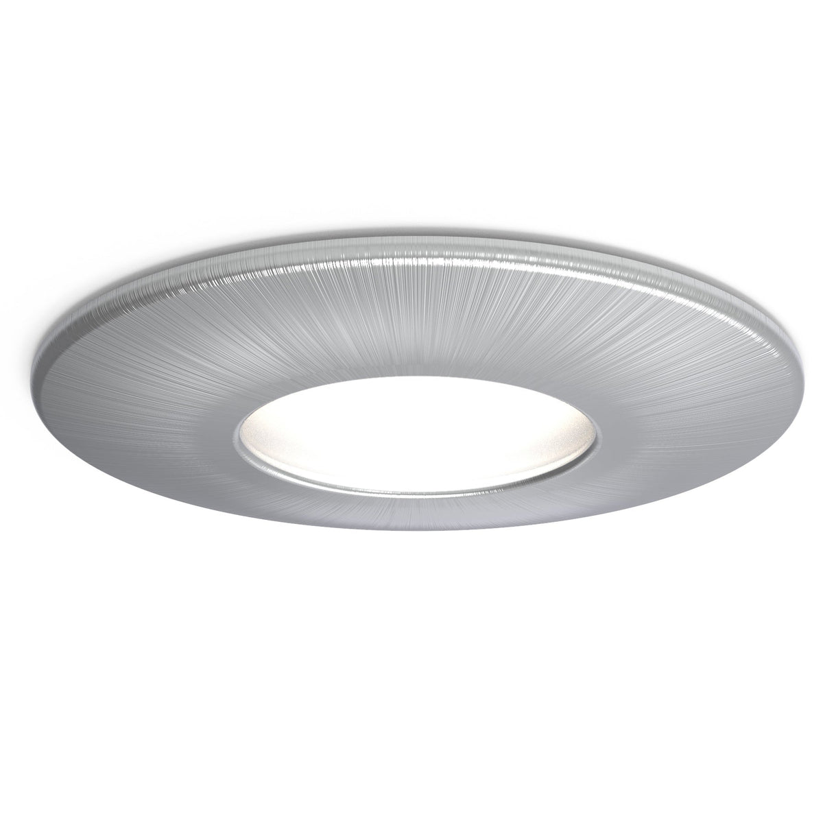 4lite IP65 GU10 Fire-Rated Downlight - Satin Chrome