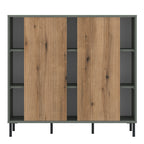 Danica Sideboard 2 Door in Green/Oak
