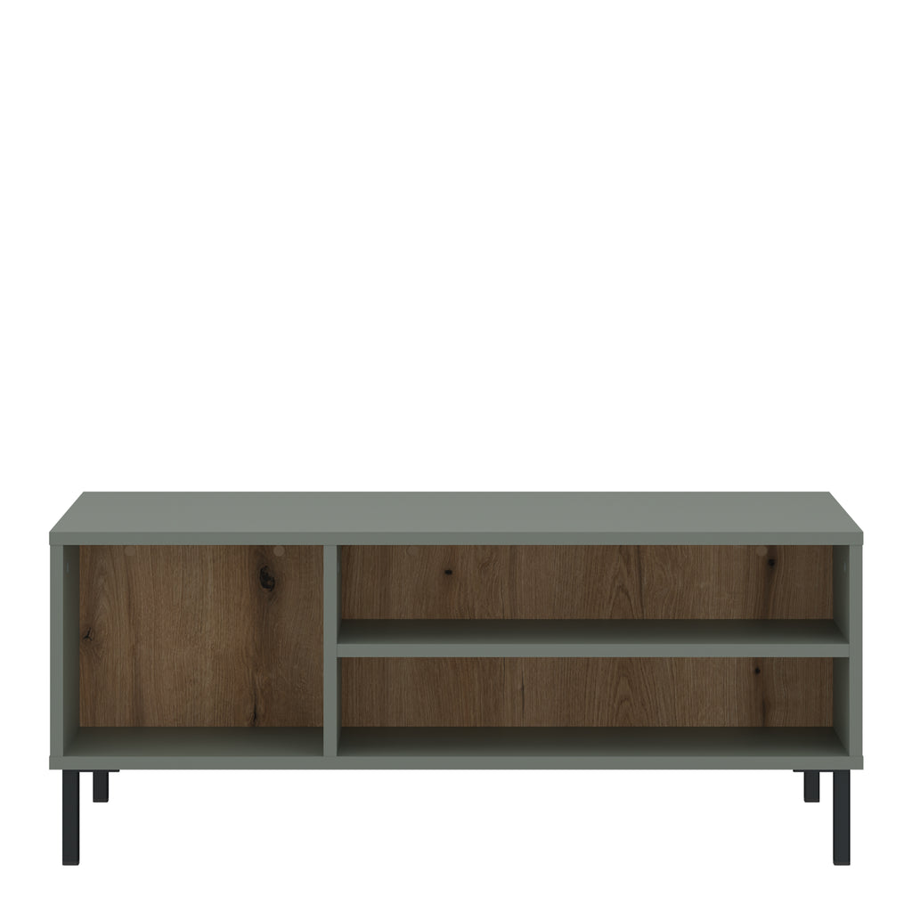 Danica Coffee Table in Green/Oak