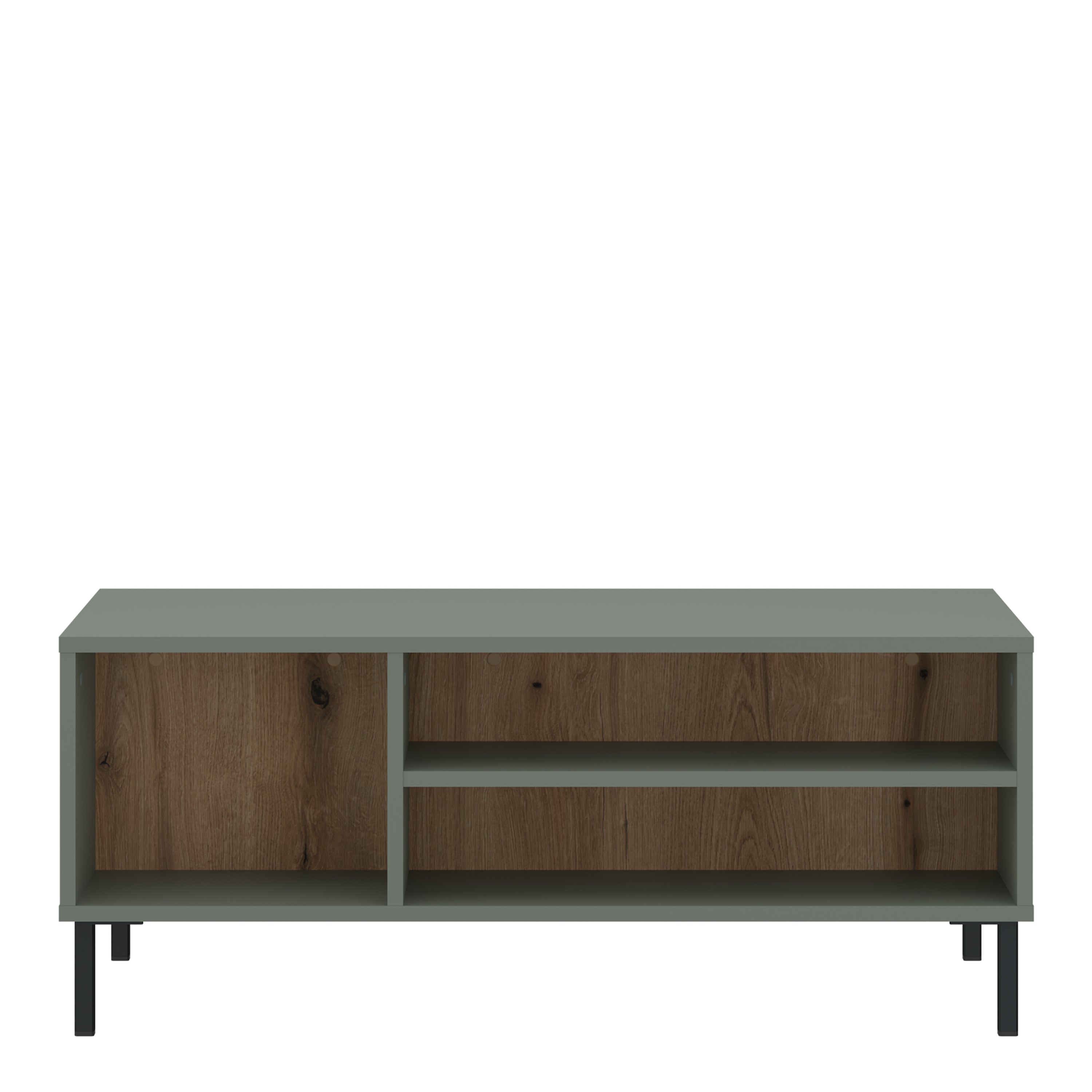 Danica Coffee Table in Green/Oak