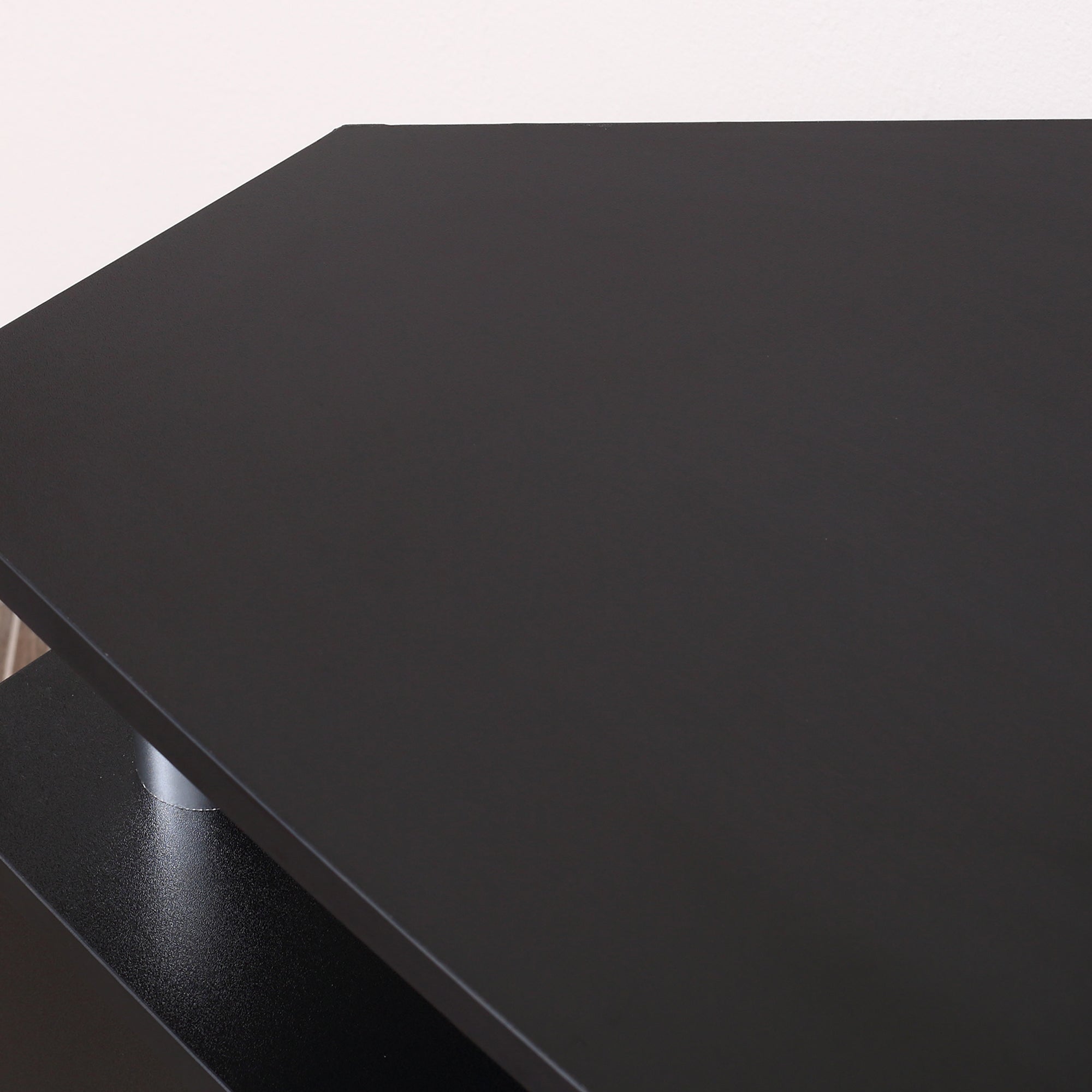 TV Unit Cabinet for TVs up to 55 Inches with Storage Shelves and Cupboard, Entertainment Centre for Living Room, Black