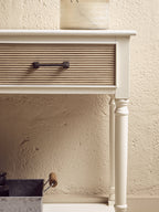 Hamilton 2 Drawers White Console Table