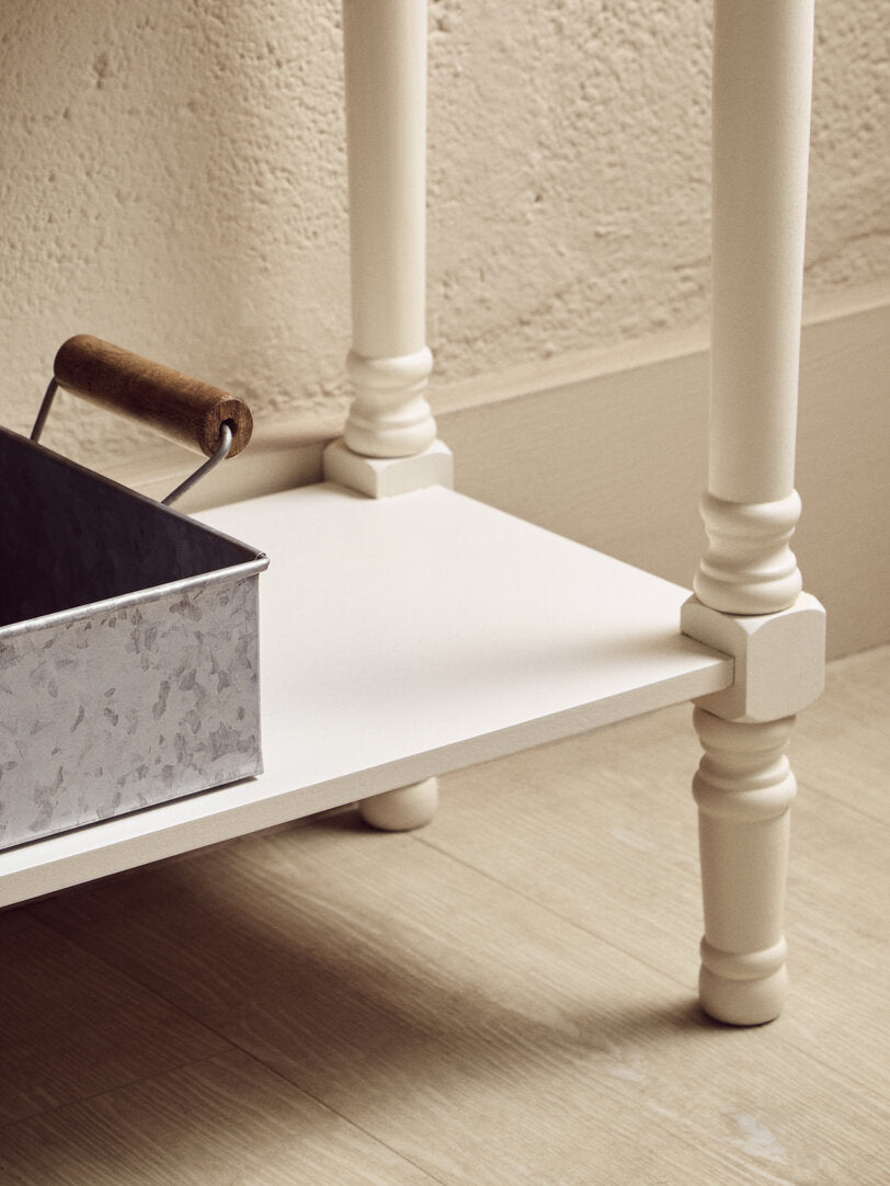 Hamilton 2 Drawers White Console Table
