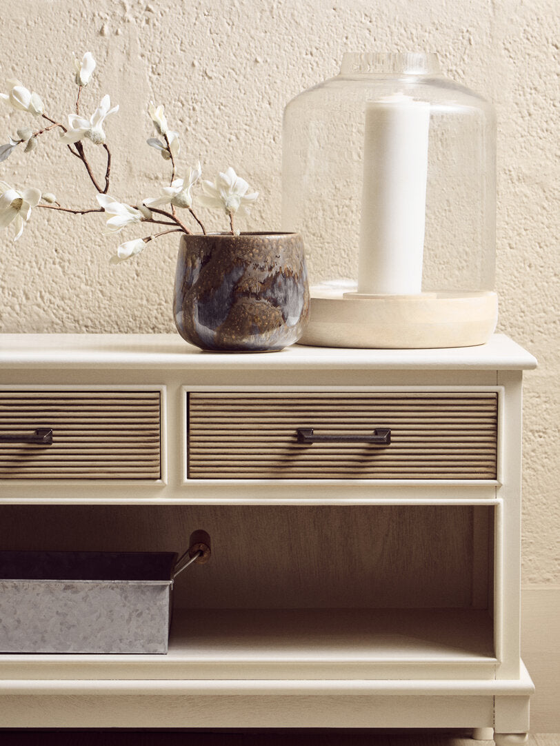 Hamilton 3 Drawer White Cabinet