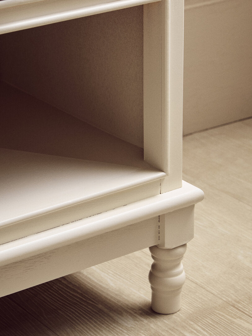 Hamilton 3 Drawer White Cabinet